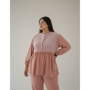 Bigissimo - Kiera One Set | Setelan Wanita One Set Atasan dan Bawahan Knit Bigsize Jumbo