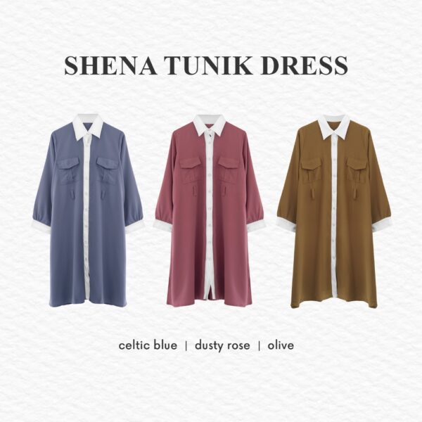 Bigissimo - Shena Tunik Dress | Atasan Wanita Tunik Dress Casual Big Size Jumbo - Image 6