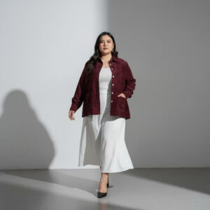 BIGISSIMO - ESTELE JAKET | ATASAN WANITA OUTER JAKET BIG SIZE JUMBO