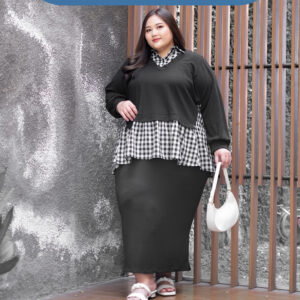 Bigissimo In Cotton - Azela Blouse | Atasan Blouse Wanita Kemeja Korean Look Casual Big size Jumbo