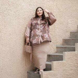 Bigissimo Eid Raya Series - Roshee Tunik | Atasan Wanita Tunik Big Size Jumbo