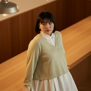 Bigissimo In Cotton - Naya Blouse | Atasan Wanita Blouse Korean Look Bigi Size Jumbo