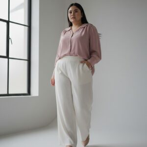 Bigissimo - Athena Top Blouse | Atasan Wanita Top Blouse Korean Look Polos Big Size Jumbo