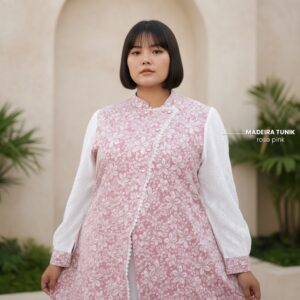 Bigissimo Lebaran Eid Raya Series - Madeira Tunik | Atasan Wanita Tunik Jaggan Mewah Big Size Jumbo